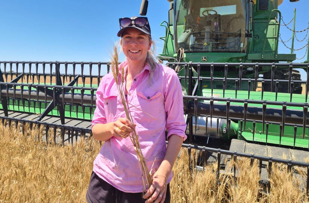 This year, Cunderdin farmer Kiara Harris deep ripped about 200 hectares of sandy, non-wetting country to improve crop yield at the end of the season.