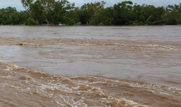 Water levels are expected to rise in the De Grey River catchment area today. File picture.