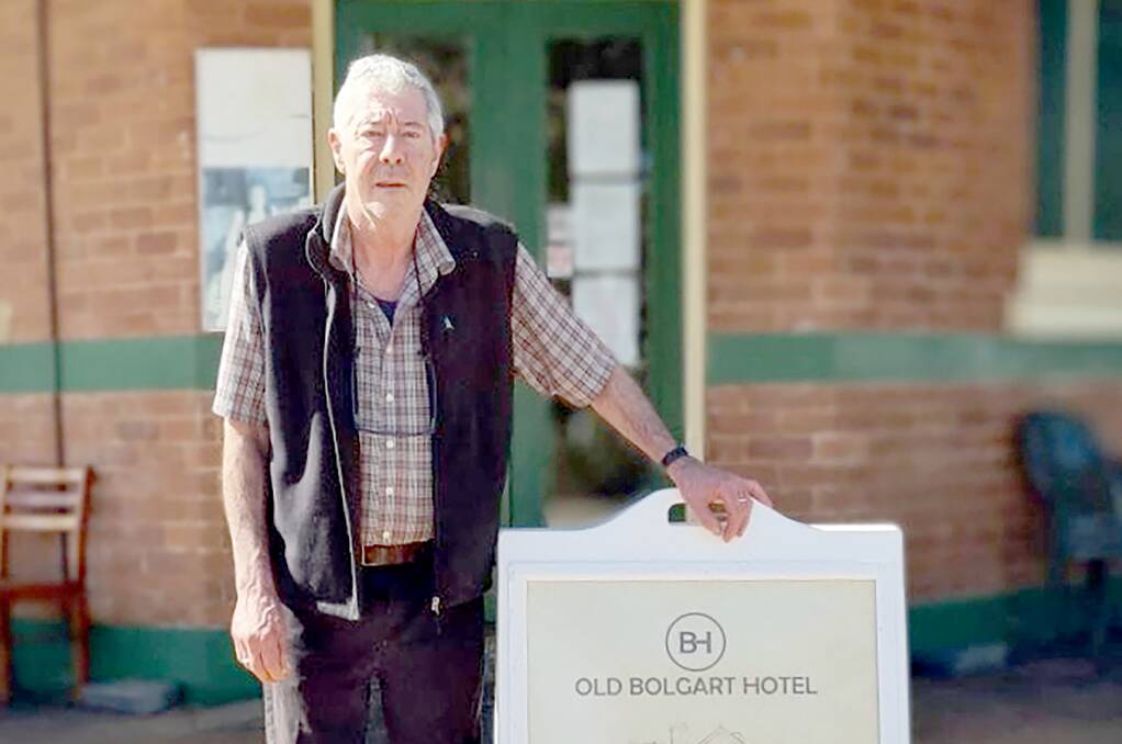 Bolgart Hotel owner Craig Wilkins is worried what the impact the CBH bin closure will have on local businesses in the town.