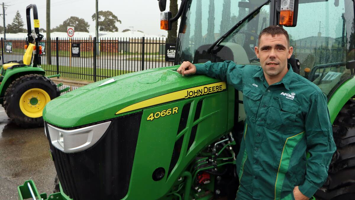 John Mooney, AFGRI Equipment, South Guildford, is a finalist for the Turf Technician of the Year award.
