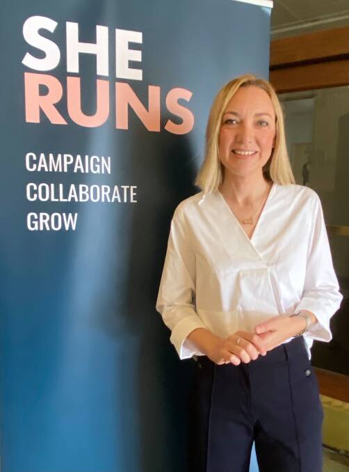 The Nationals WA leader Mia Davies spoke at the She Runs Campaign School last week.