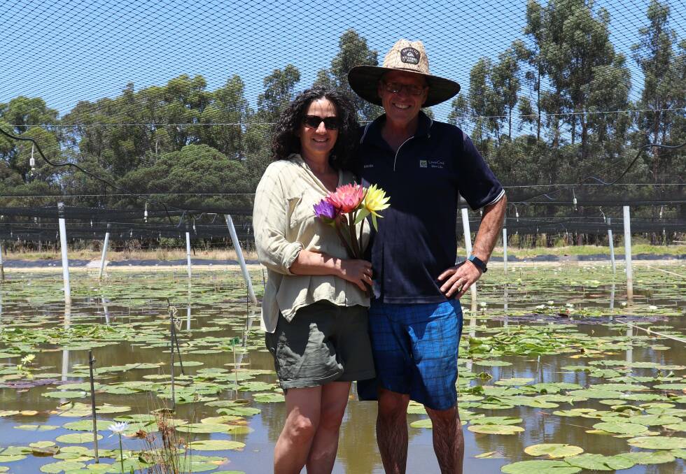 Leuca Creek owners Kathy Sassoon and Martin Staines.