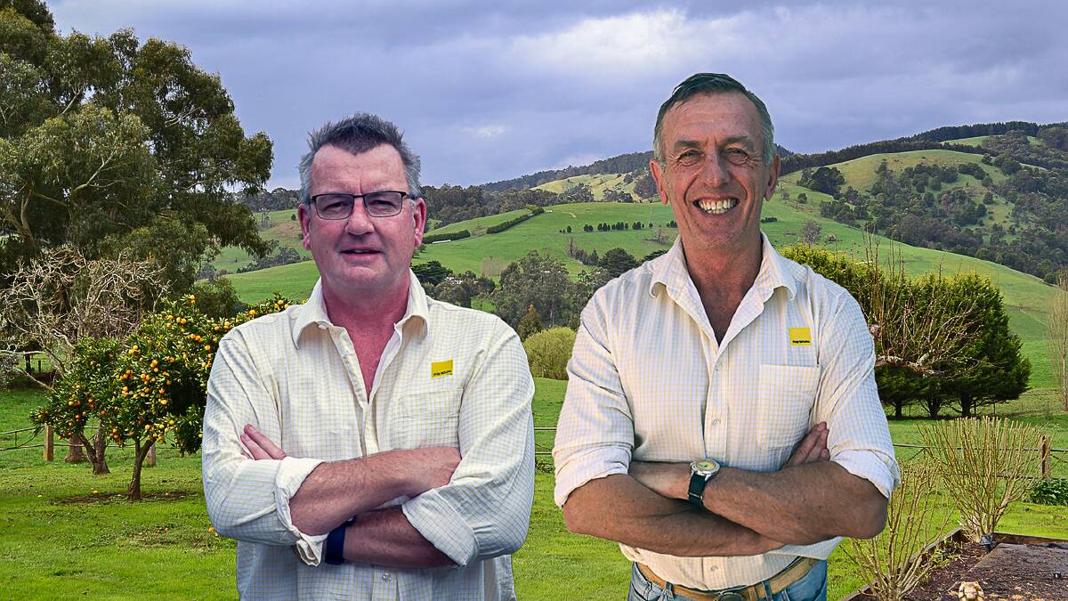 Ray White Livestock WA operation principals Dave Biss (left) and Andrew Hodgson.