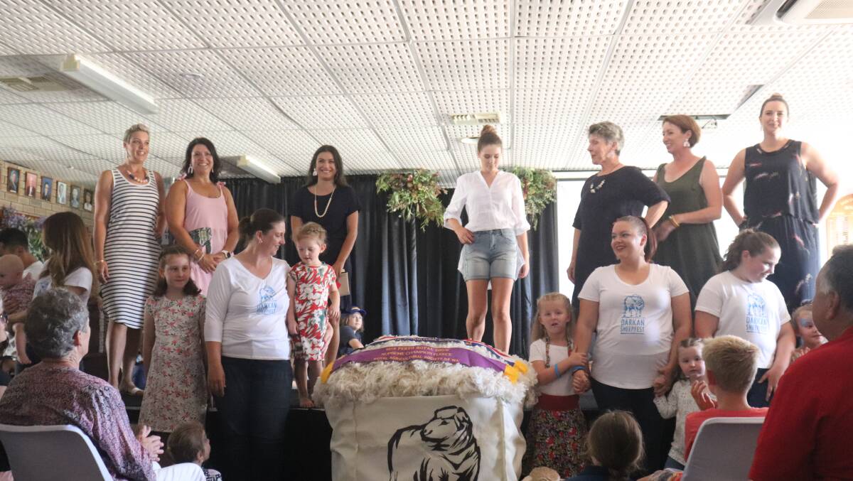 Despite having to get dressed in the dark due to a power outage the fashion show went on with trends on display from Williams Woolshed, The Fashion Truck, Sally C and On A Whim Designs.