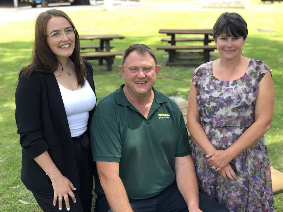 Siobhan Blake (left), Denmark, hasn't let her age limit her desire to make a difference in politics. At 20 years of age, she was a candidate for The Nationals WA's senate ticket in the 2019 Federal election, along with Nick Fardell and Louise Kingston.