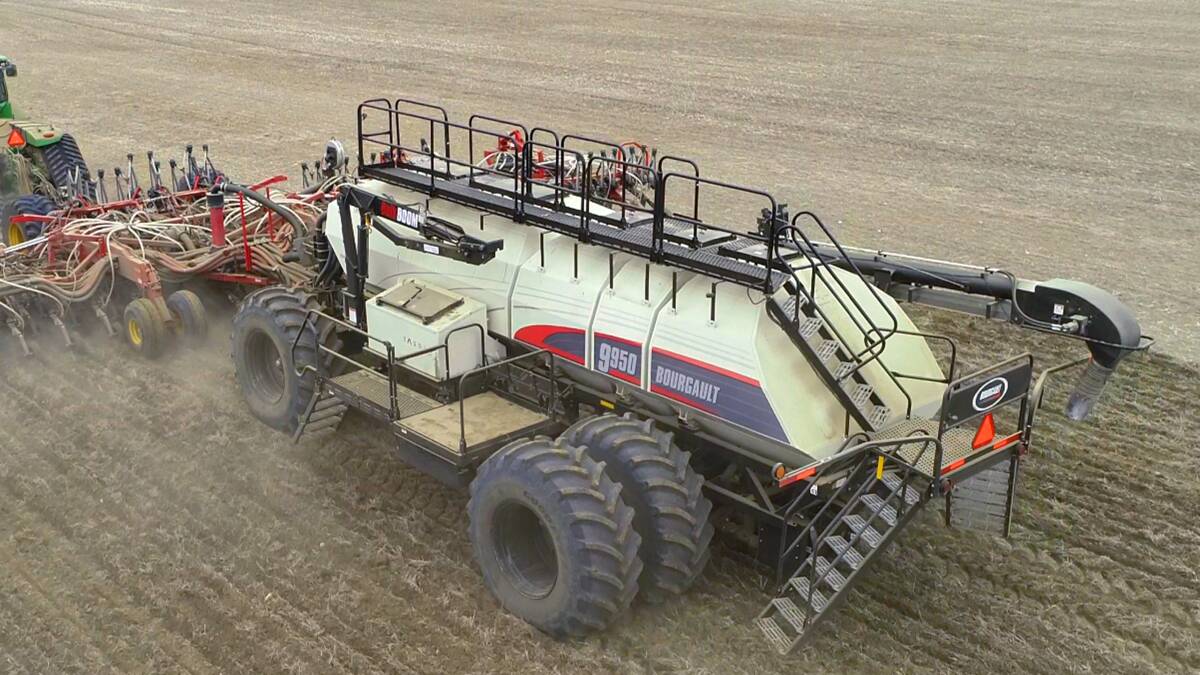 Bourgault's new 9000 I Series airseeders have changed the game for broadacre air seeding operations.