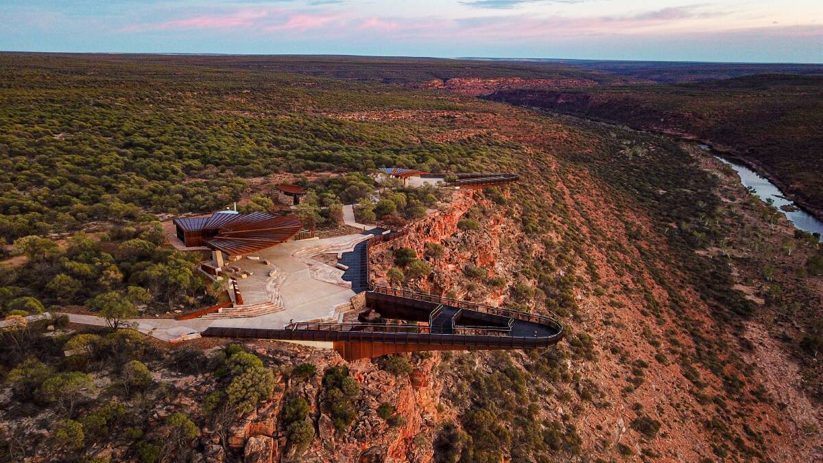 The Kalbarri Skywalk - Photo by Department Biodiversity Conservation and Attractions.