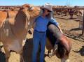 Broome livestock veterinarian and bull semen analyst Tracy Sullivan.