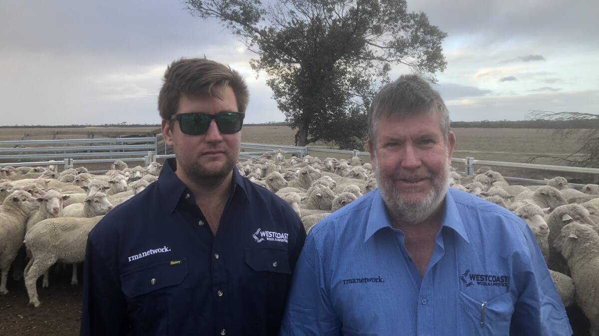 New agents for Westcoast Wool & Livestock at Ongerup, Harry (left) and Mick Creagh, who also run Ongerup Farm Supplies & General Store.
