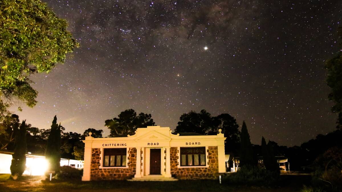 You don't have to travel far from Perth to witness the stars in all there glory. Here they are captured at Chittering just north of Perth.
