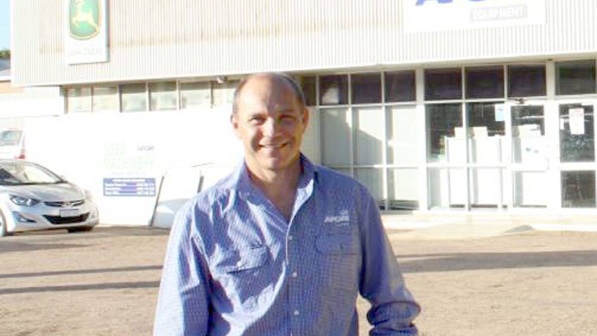 AFGRI Equipment Australia commercial director Wessel Oosthuizen.