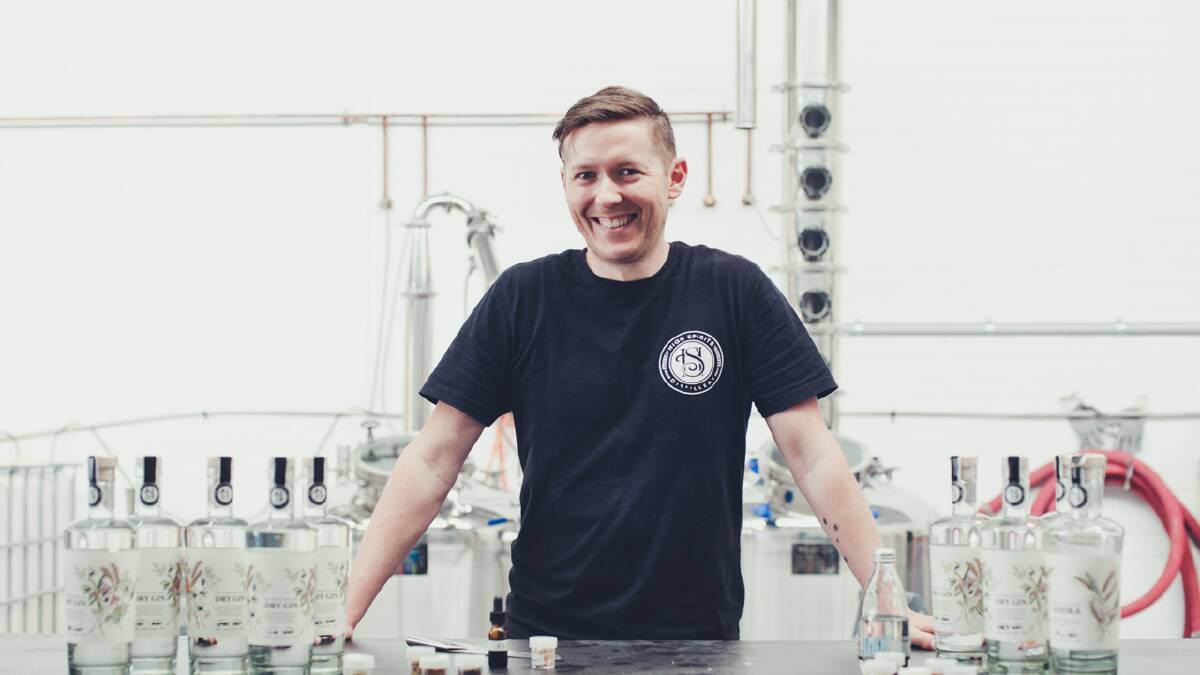 Mike Caban is one of the people behind family-owned company High Spirits Distillery.