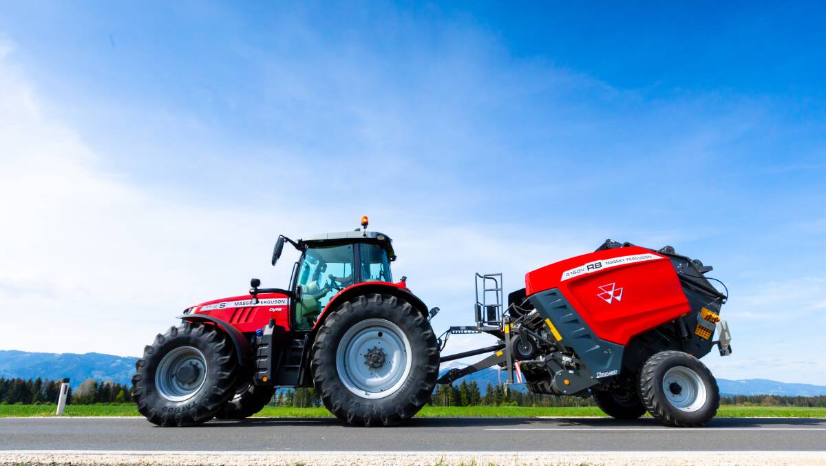 Massey Ferguson' released new 4100 series round balers to the Australian market. In keeping with cost efficiencies, the baler is a re-badged Lely-Welger RP160V, with a new option that tips bales on its end at ejection.