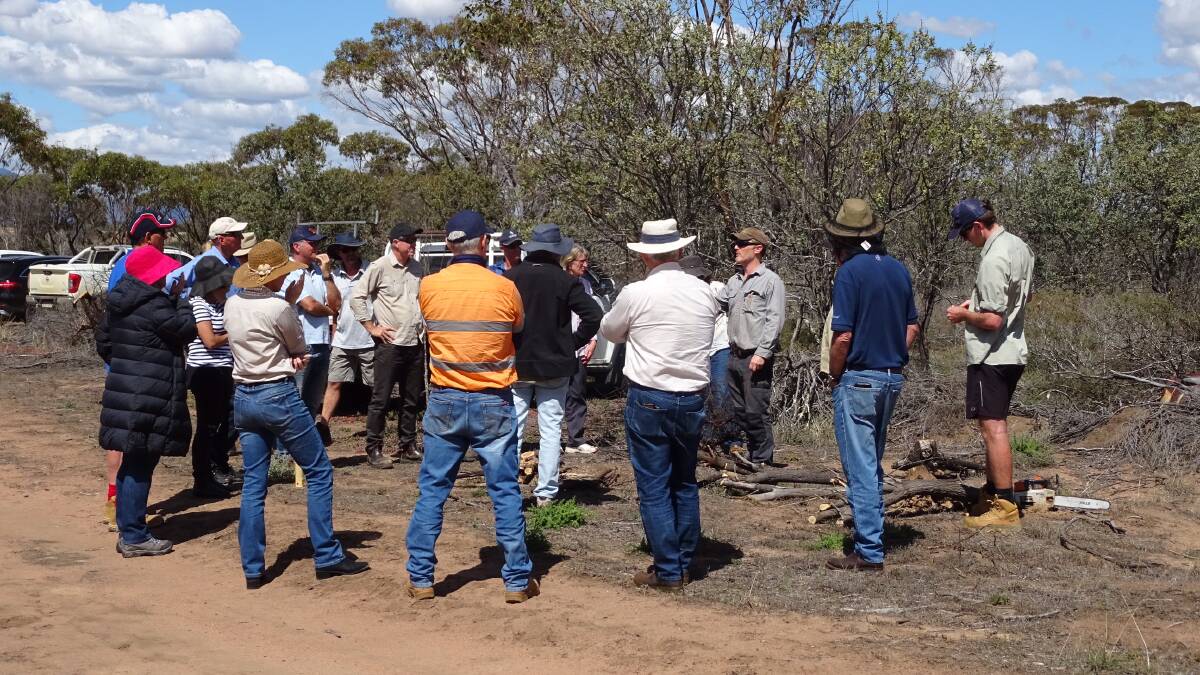 North Stirling farmers made up a large component of the attendees at the Sandalwood Field Day late last month.