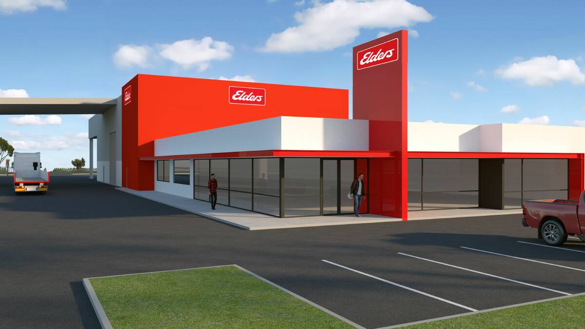 An artist's impression of the Elders Muchea branch on Mercury Rise in the newly-developed Muchea Industrial Park.
