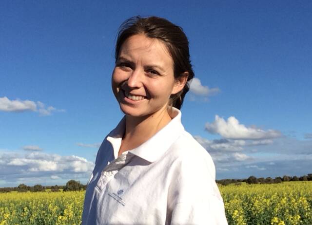 Katrina Sasse, Morawa, received a 2017 Nuffield Scholarship supported by the GRDC and will look at "the way forward for daughters" and investigate strategies to encourage young women, particularly farmers' daughters, to play an integral role in the continuity of family farms. Photograph by Nuffield Australia.