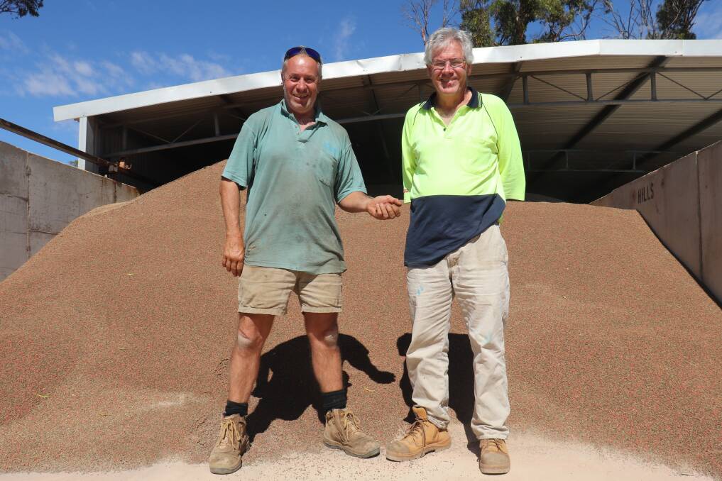  Brothers Michael (left) and Greg Packham have been farming together at Tammin since 1989.