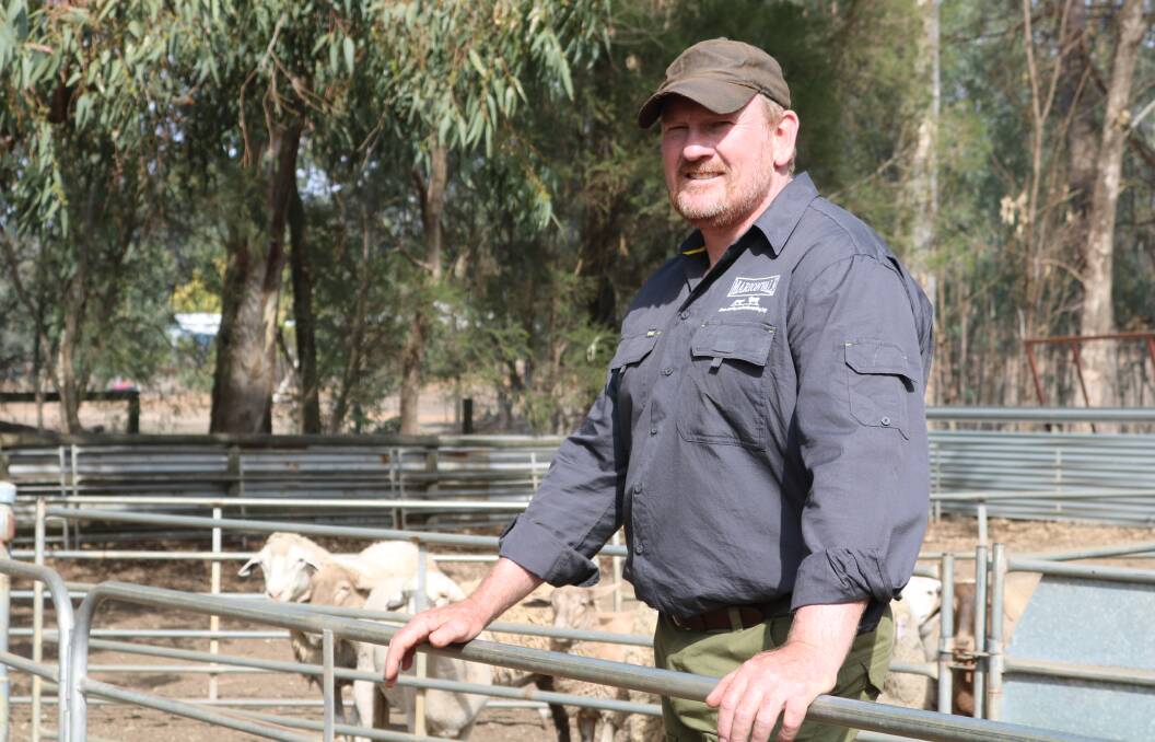 Simon Leaning, of Marionvale Working Dogs, went from police officer to sheep dog trainer and hasn't looked back.