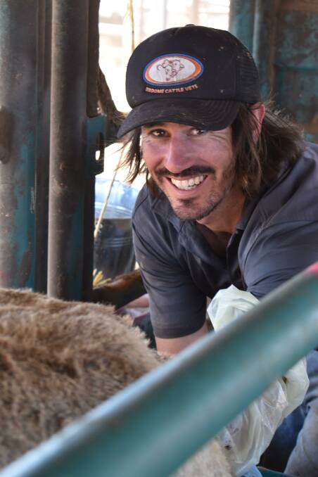 Broome Cattle Vets director Bryce Mooring, will demonstrate the bull breeding soundness evaluation process.
