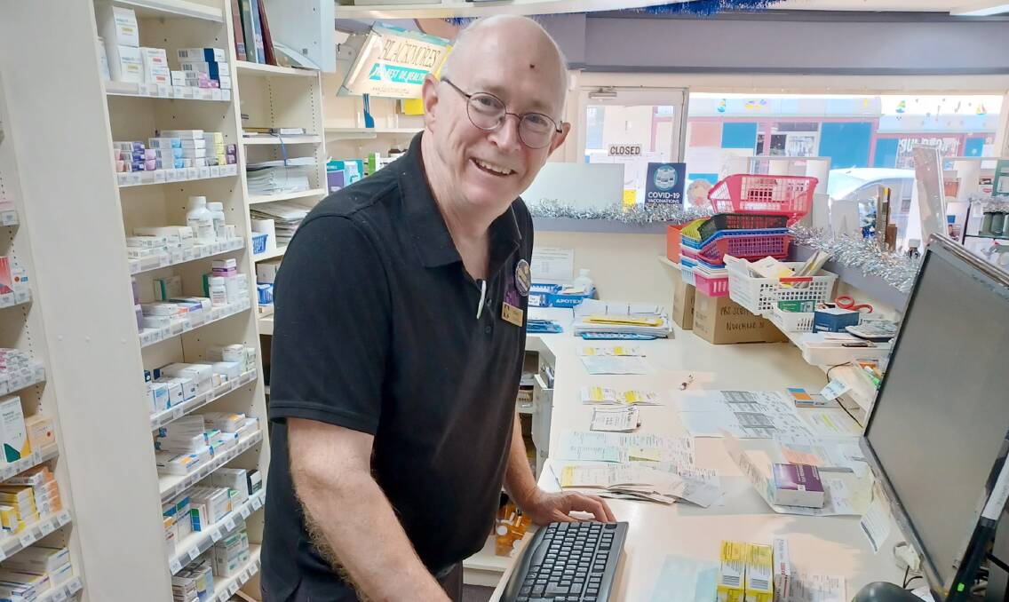 Bruce Warland recently retired as the pharmacist at Kojonup and has embraced being part of the community for many years.