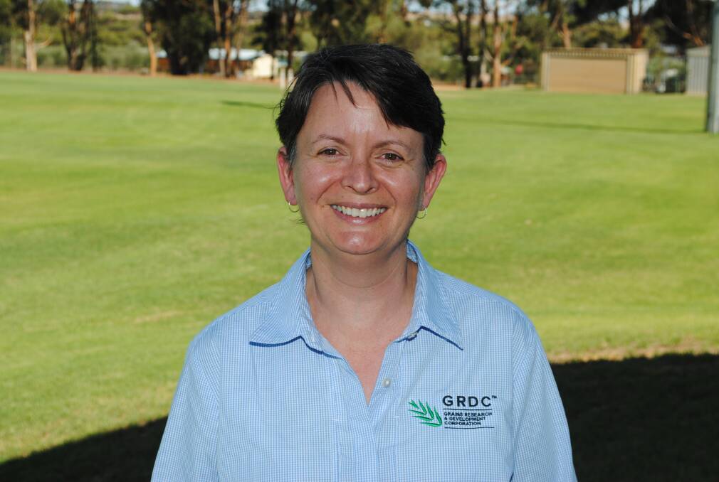 GRDC grower relations manager  west Jo Wheeler.