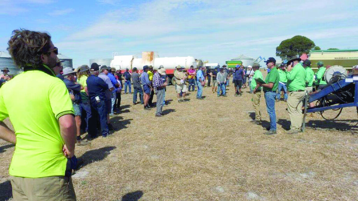 The Lawrence family's clearing sale at Esperance conducted by Nutrien Ag Solutions attracted 112 registered buyers including a number from South Australia, which were successful purchasers.