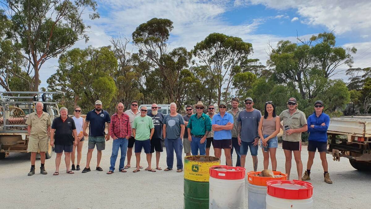 The small Wheatbelt community of Cadoux held a Sporting Shooters Association of Australia WA Community Red Card Fox Shoot last Saturday, with about 30 people participating.