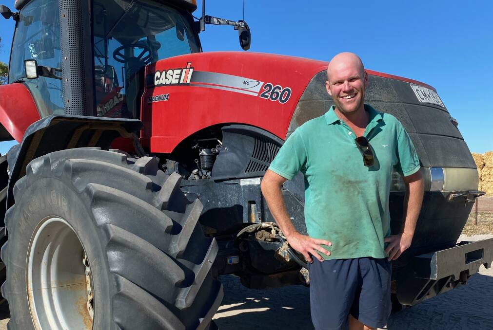 Meckering grower Neil Carter had most of his Buff barley within malt specification last season, but didnt have the option to deliver it as malt.