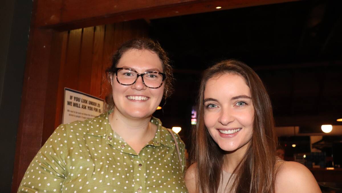 Kalyx study director Michaela Miller (left) and UWA student Sophie Maitland.