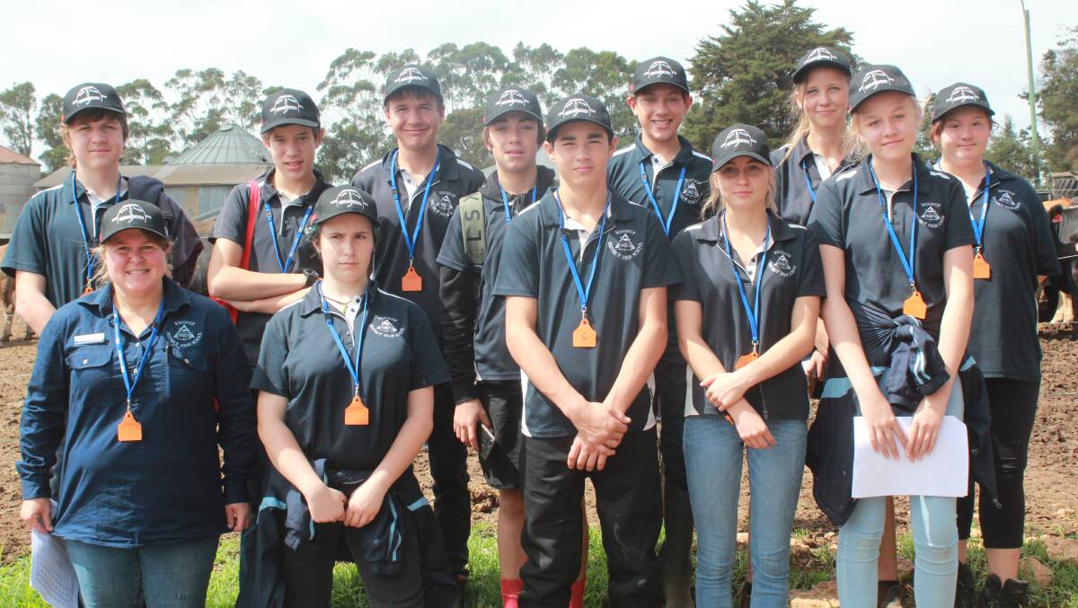 For the first time the Kojonup High School brought its year nine and ten agriculture students down to the Harvey Beef Gate 2 Plate school challenge to compete.