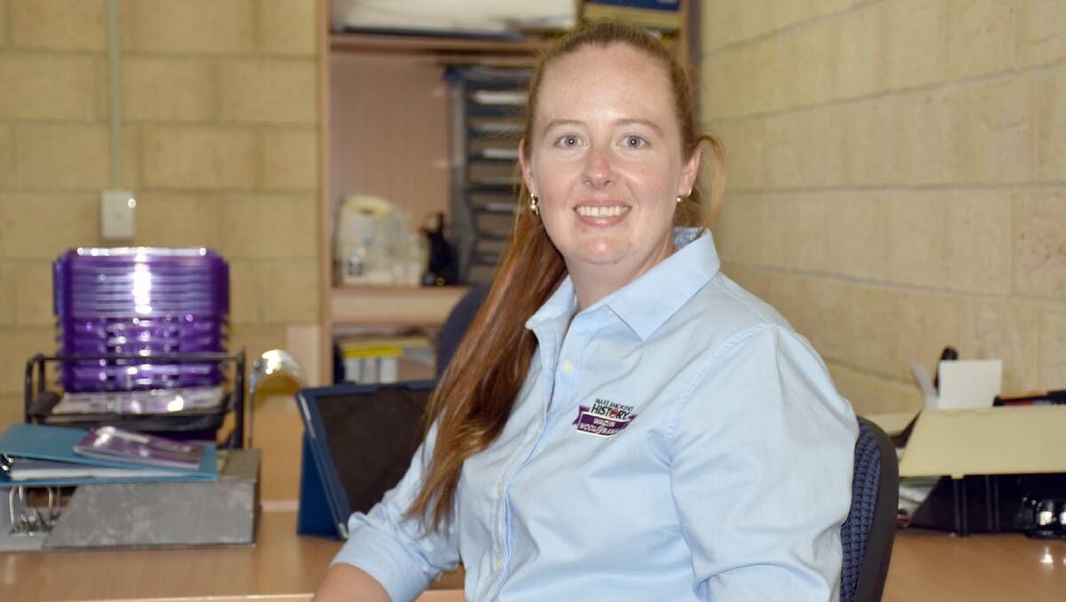 Make Smoking History Wagin Woolorama secretary Amy Kippin will experience her first show in the position of secretary on March 6-7.