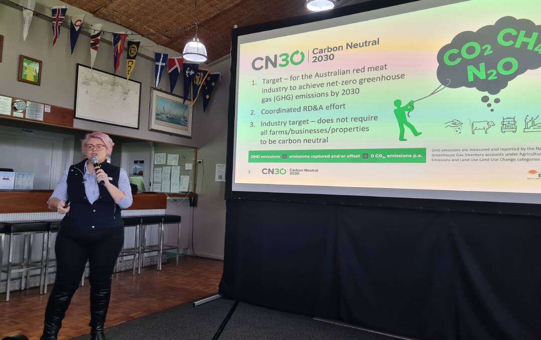 Meat & Livestock Australia sheep sustainability manager Sarah Hylands presentation on CN30 was a highlight of ASHEEPs The Future of Farming conference.