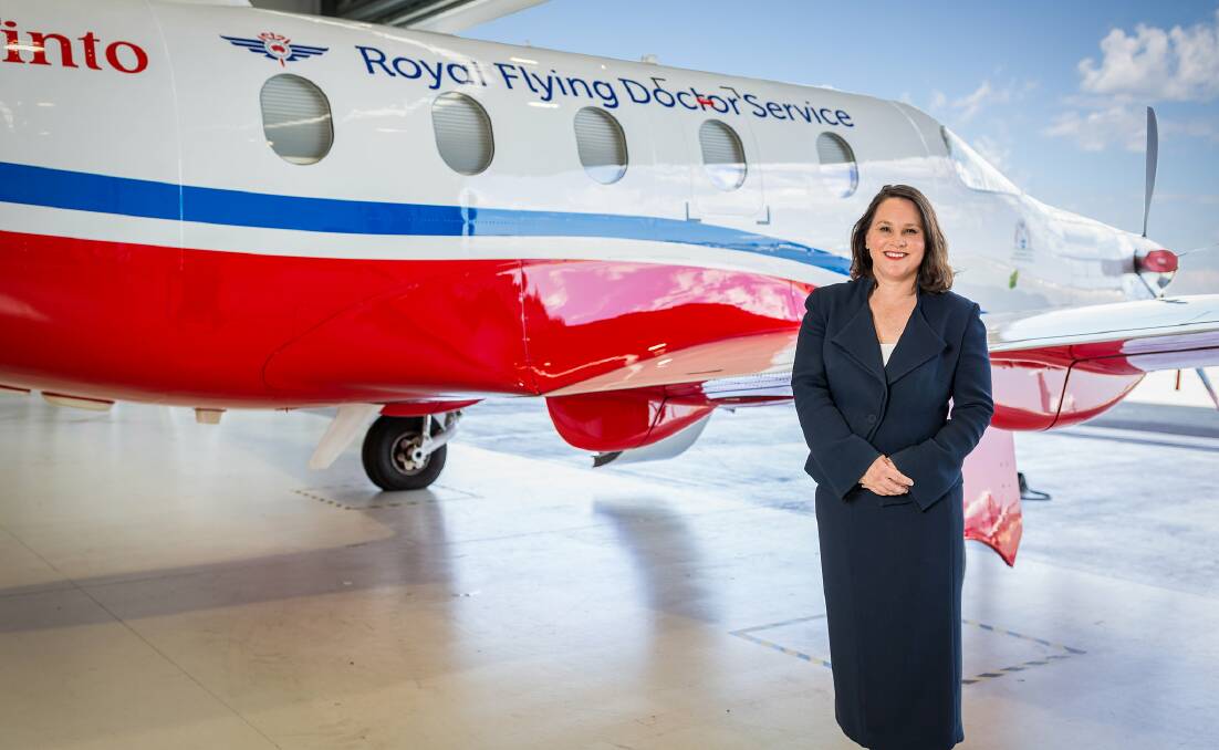  Royal Flying Doctor Service of WA chief executive officer Rebecca Tomkinson.