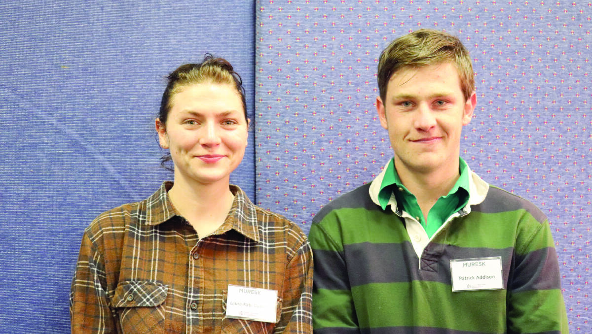 Laura-Kate Dymond, Muresk and Patrick Addison, Crooked Brook, were part of the Bootcamp to Employment course.