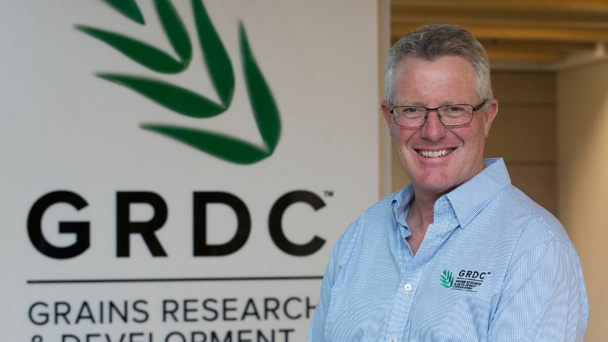  GRDC managing director Steve Jefferies.