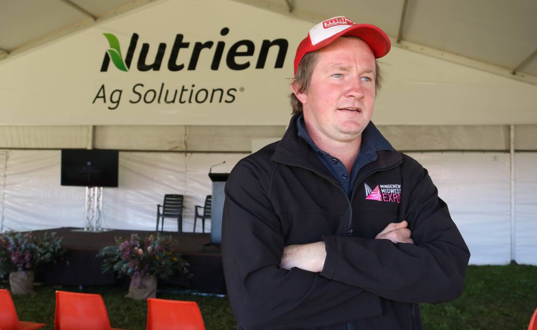 McIntosh Mingenew Midwest Expo board chairman Andrew Cosgrove was happy with the way the expo went last Friday.
