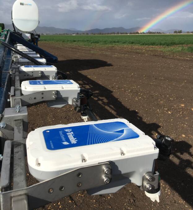 With the new WeedSeeker 2 spot spraying system from Trimble, there are effectively 30 per cent fewer sensors, adding up to a significant reduction in overall weight on booms and they line up with most common sprayer nozzle spacings, allowing ease of plumbing.