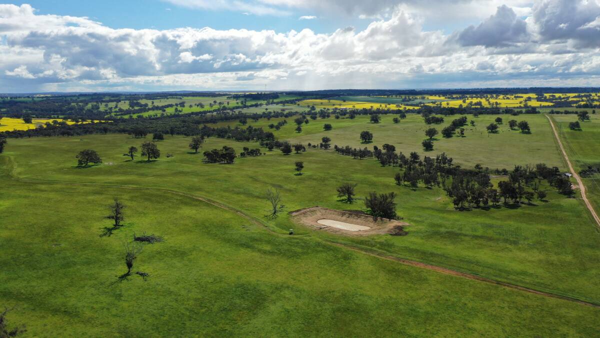 The property sold for $10.7 million to a syndicate of three farming families from Kojonup. Photo: Elders Real Estate.