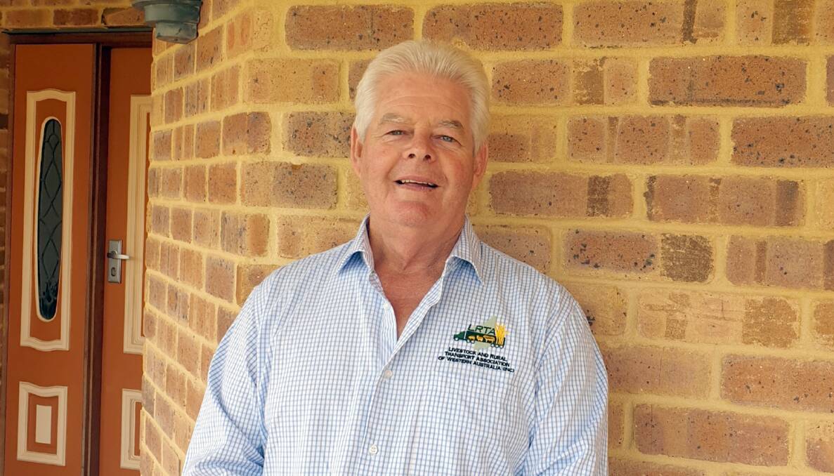 Livestock and Rural Transport Association of Western Australia president David Fyfe.