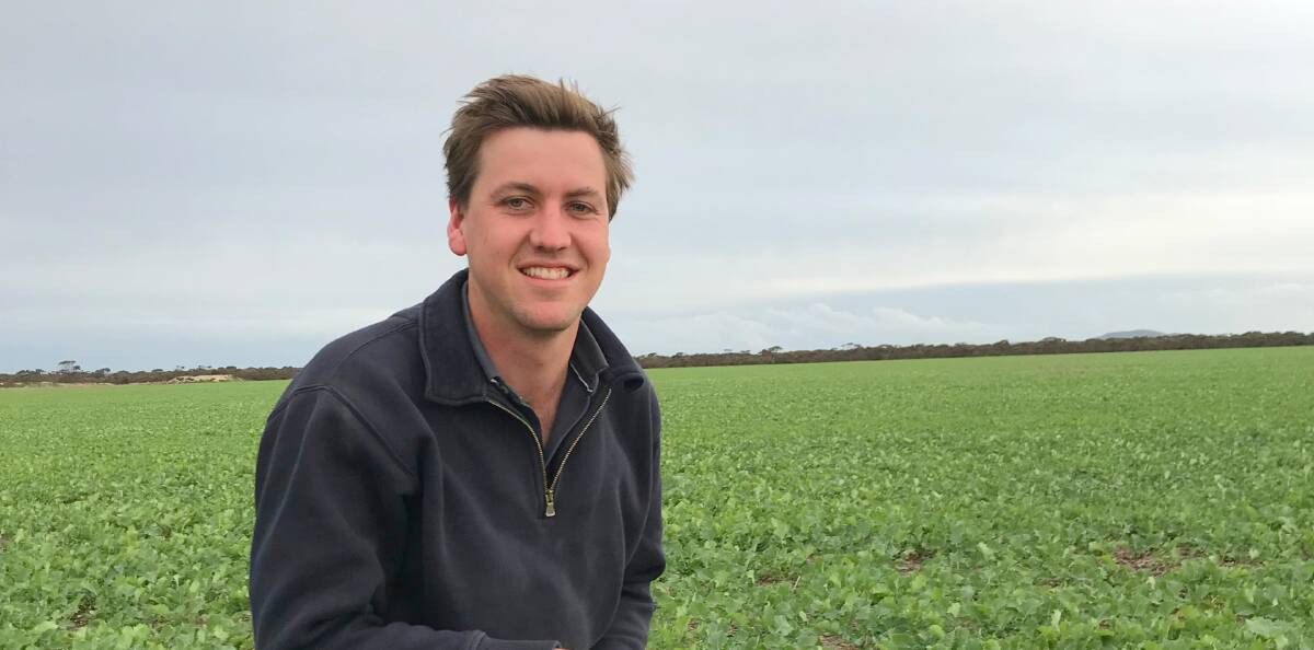 Sam Fetherstonhaugh is passionate about agriculture and grateful for the opportunities he has already been given.