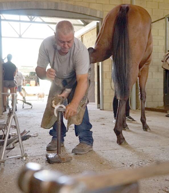 Kim Broad has always had a passion for farriery and is now passing on his skills to others.