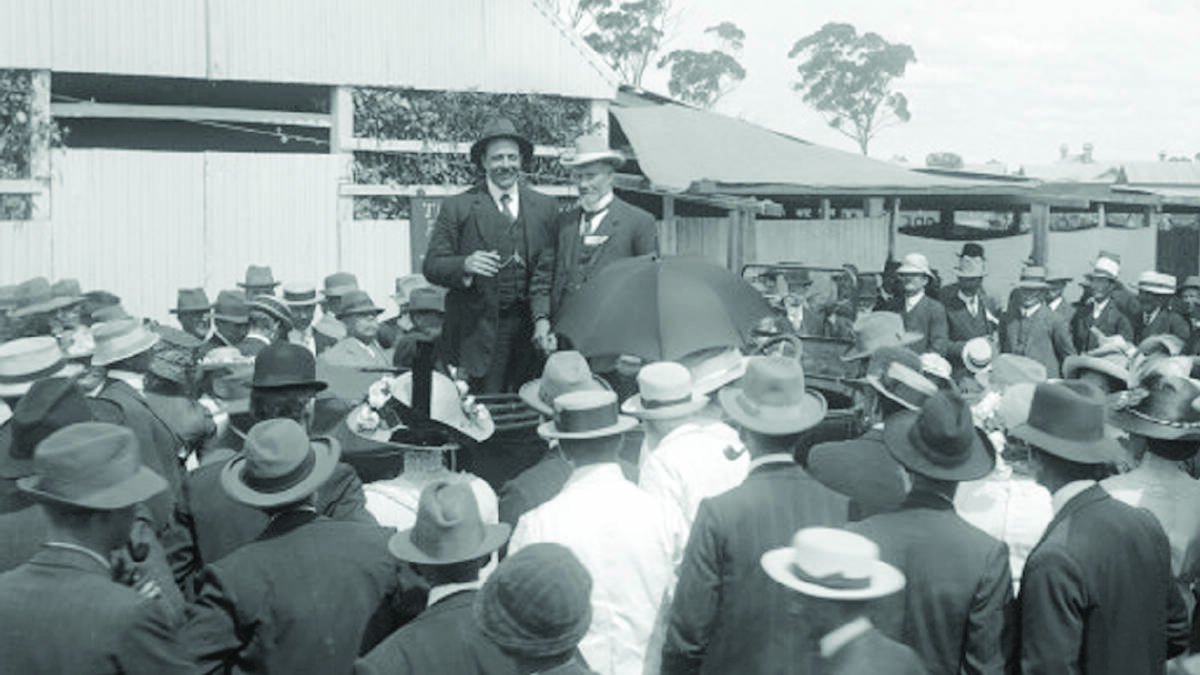 The 13th annual show of the Wagin District Agricultural Society was opened by then Premier John Scaddan on October 25, 1913. Photos courtesy of the National Library of Australia, Trove website.