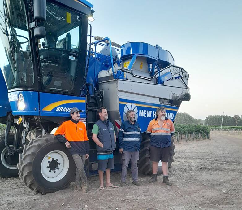 New harvester ready for the wine region