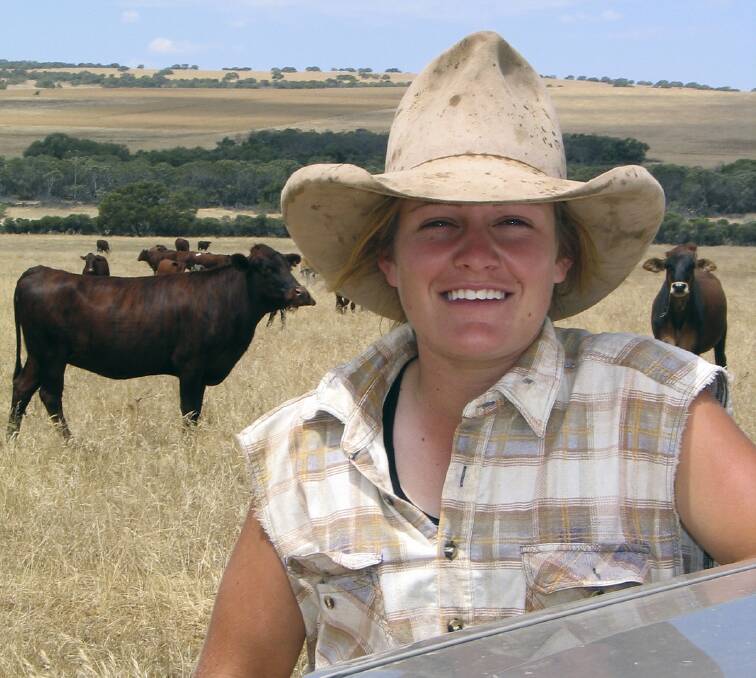 Owner and manager of Yarrie station and Outback Beef Annabelle Coppin.