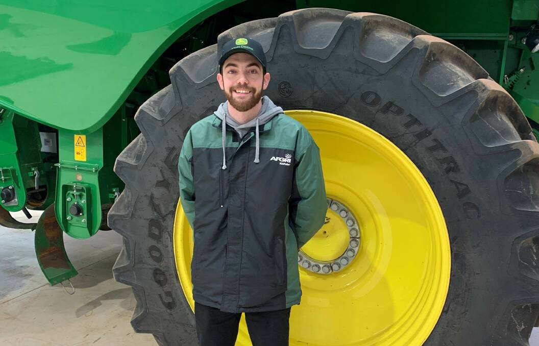 Dillon James, AFGRI Equipment, Narrogin, is a finalist for the Parts Technician of the Year award.