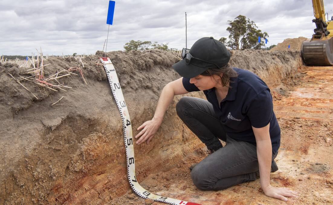 Research scientist Jenni Clausen is one of many DPIRD officers working on soil science projects, which are providing the scientific evidence to build healthy soils and help farmers grow more grain with less rain.