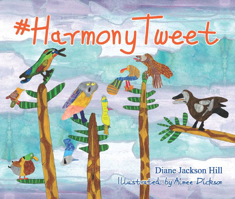  Being a children's book illustrator has been a highlight of Ms Dickson's art career. She worked with author Diane Jackson Hill to create #HarmonyTweet, which was released in 2016.