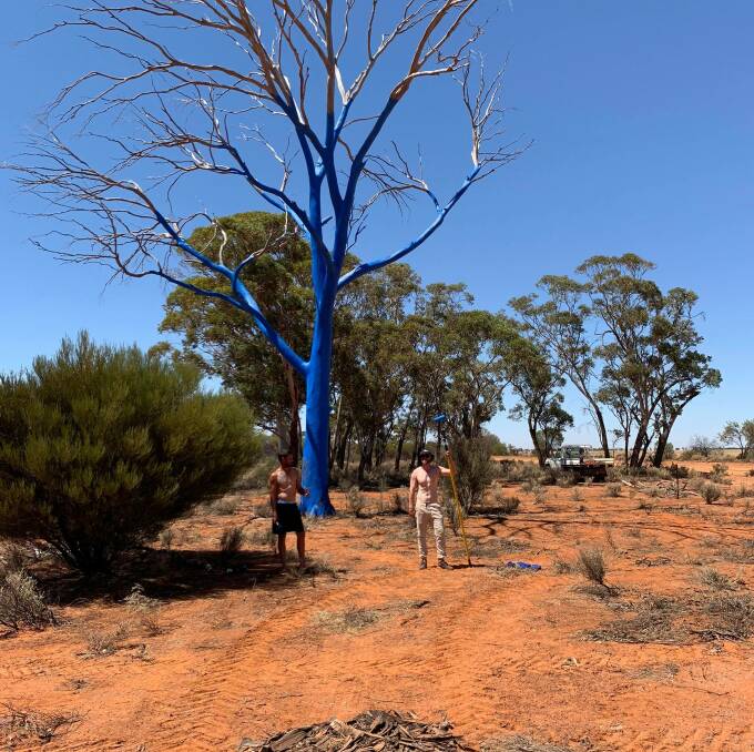  Once the tree was finished, Simon shared the story on social media which went viral, initiating a movement to increase awareness about mental health and suicide prevention.