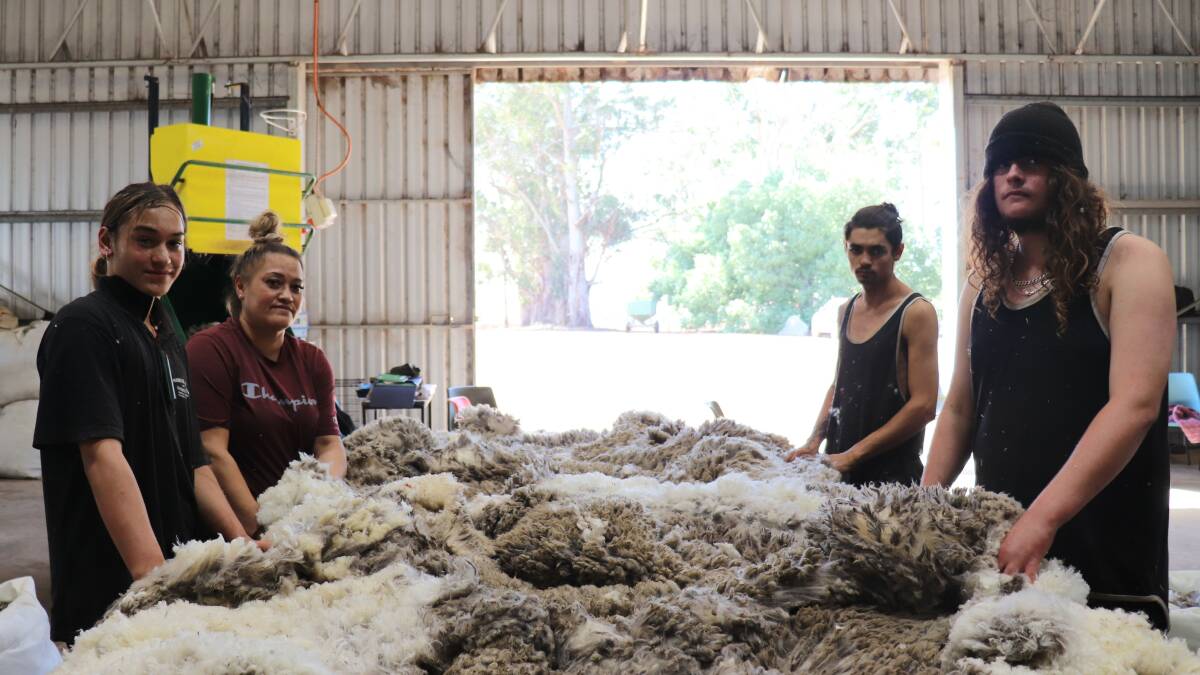  Women usually represent about one third of Rylington Park's five-day shearing and wool classing school participants.