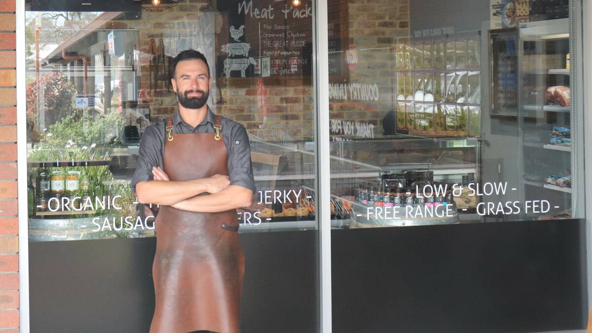 Nathan Robb at the Bully Butcher store in Bullsbrook.He bought the shop in 2014 and expanded his business to Kingsley in 2019.